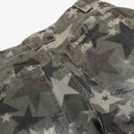 Camouflage Machete RO Star Wide-Leg Jeans