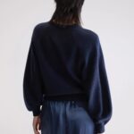 Ameka Crewneck Sweater (252 / W / NAVY)