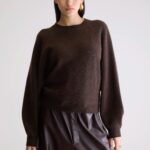 Ameka Crewneck Sweater (252 / W / DARK ROAST)