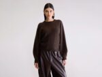Ameka Crewneck Sweater (252 / W / DARK ROAST)
