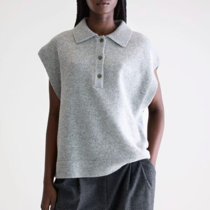 Ameson sleeveless sweater (252 / W / H. GREY)