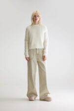 Anco crewneck sweater (252 / W / ECRU) - Image 3