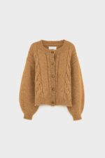 Dico chunky cardigan (252 / W / BISCUIT) - Image 7