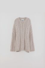 Nesk cable knit sweater  (252 / W / SABLE) - Image 7