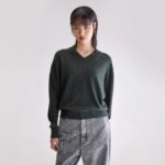 Slax cashmere sweater (252 / W / SCARABEE)