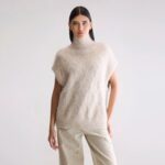 Darti Sweater Vest (252 / W / OYSTER)
