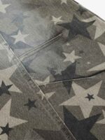 Camouflage Machete RO Star Wide-Leg Jeans - Image 6