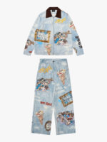 Artistic Renaissance Denim Set - 2484